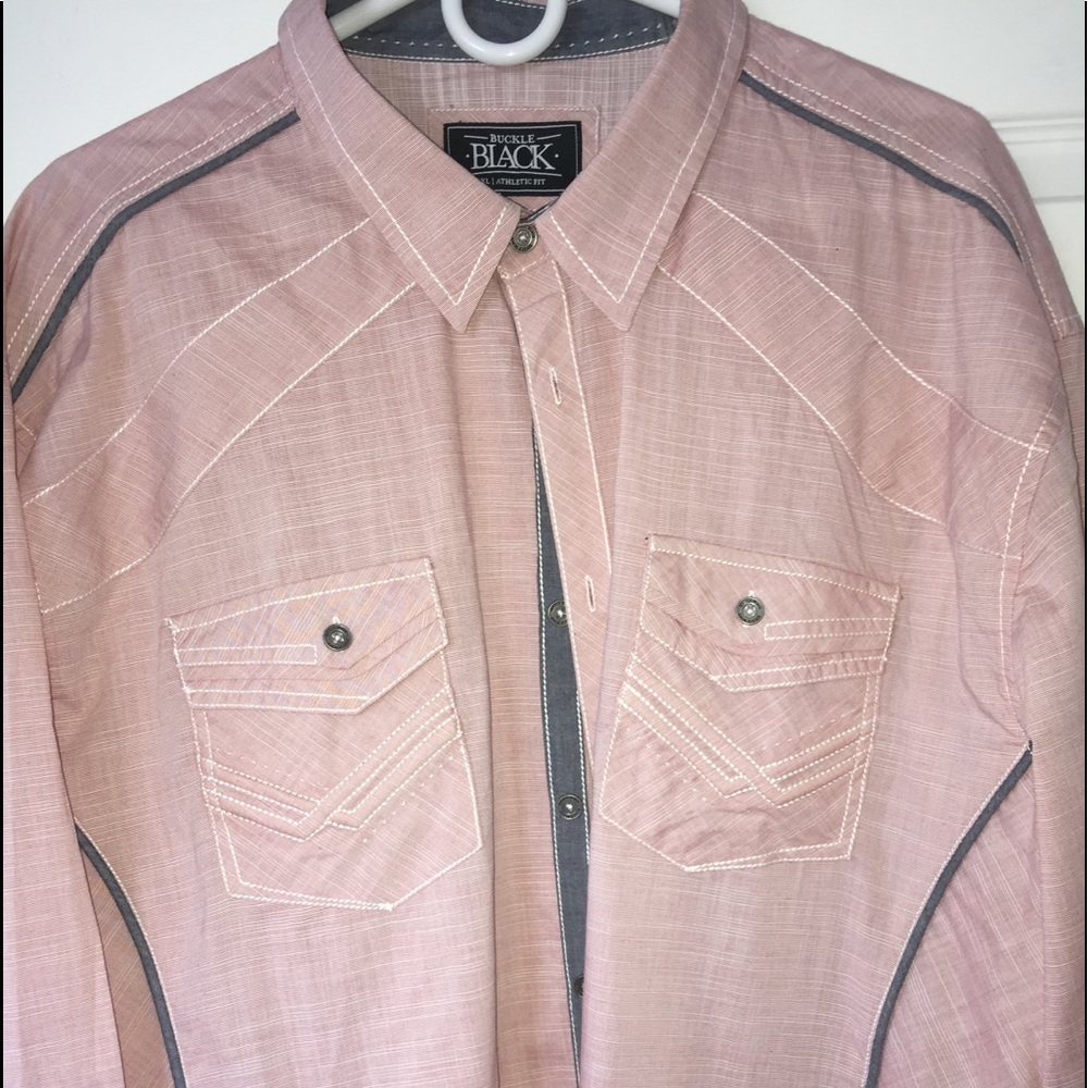 Buckle XXL Black Label Athletic Fit Shirt
